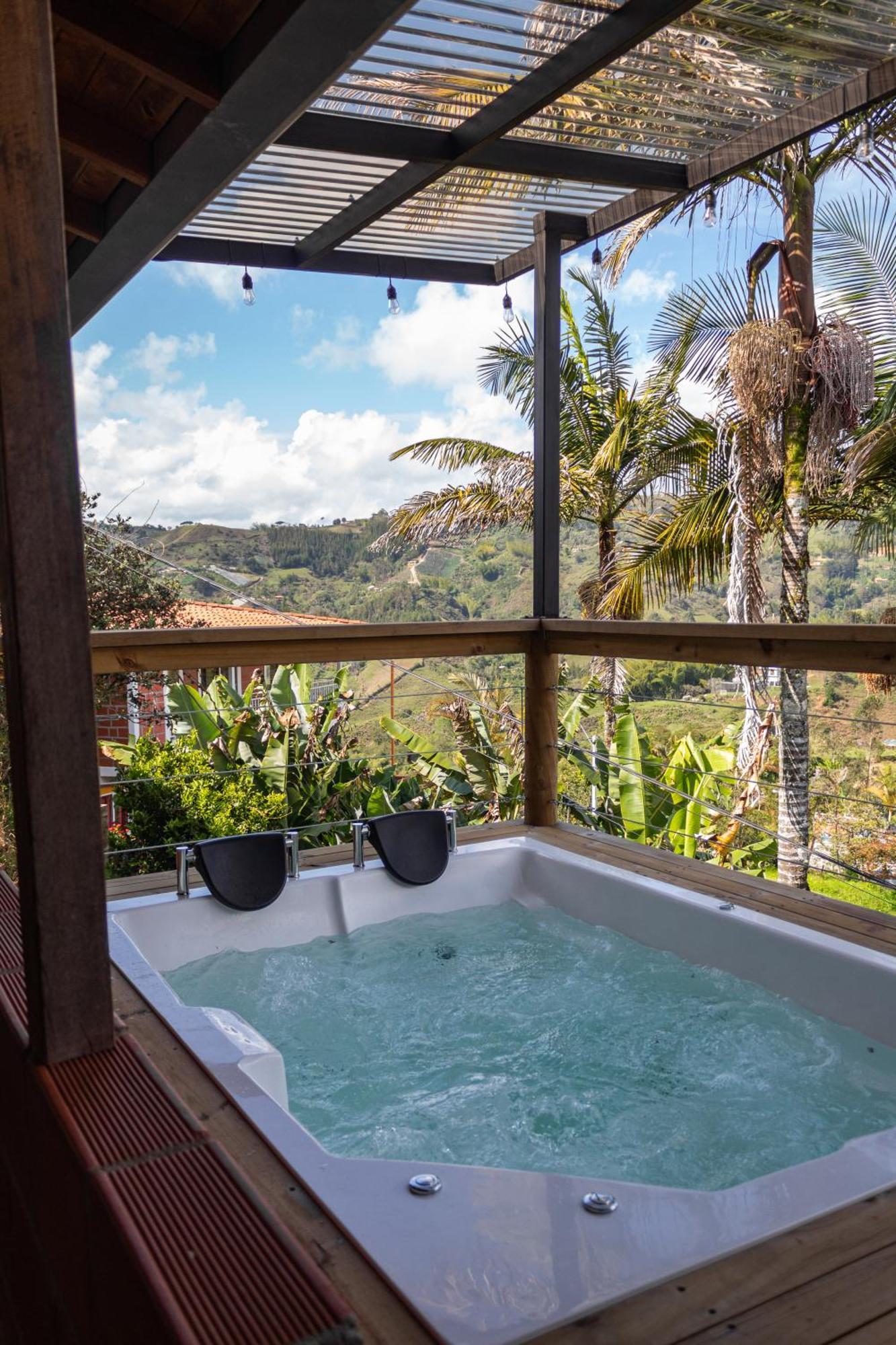 Mayka Cabanas Con Jacuzzi Guatapé Dış mekan fotoğraf