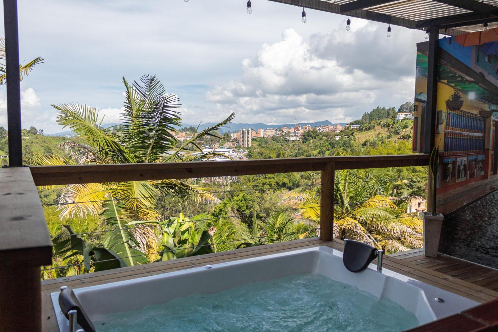 Mayka Cabanas Con Jacuzzi Guatapé Dış mekan fotoğraf